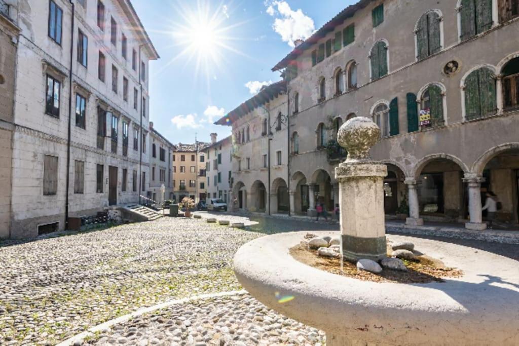 Loft Overlooking The Old Town . Feltre Eksteriør bilde