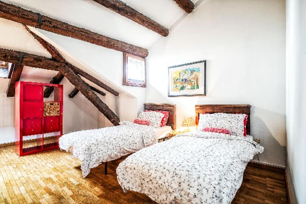 Loft Overlooking The Old Town . Feltre Eksteriør bilde