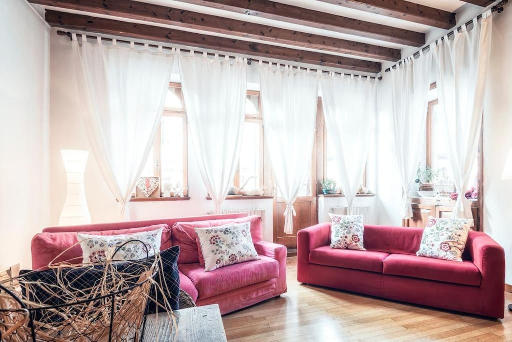 Loft Overlooking The Old Town . Feltre Eksteriør bilde